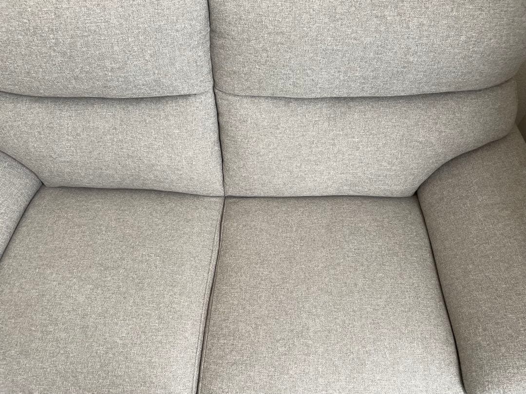 【のりぱぱ】ニトリ　2人掛けソファ