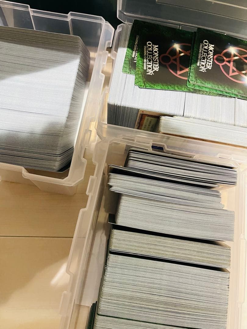 【初版含む】モンスターコレクションTCG　おまとめ　大量3,000枚以上 引退品
