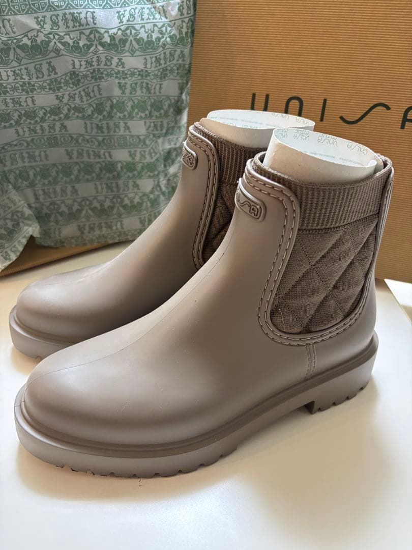UNISA レインブーツ　36 新品