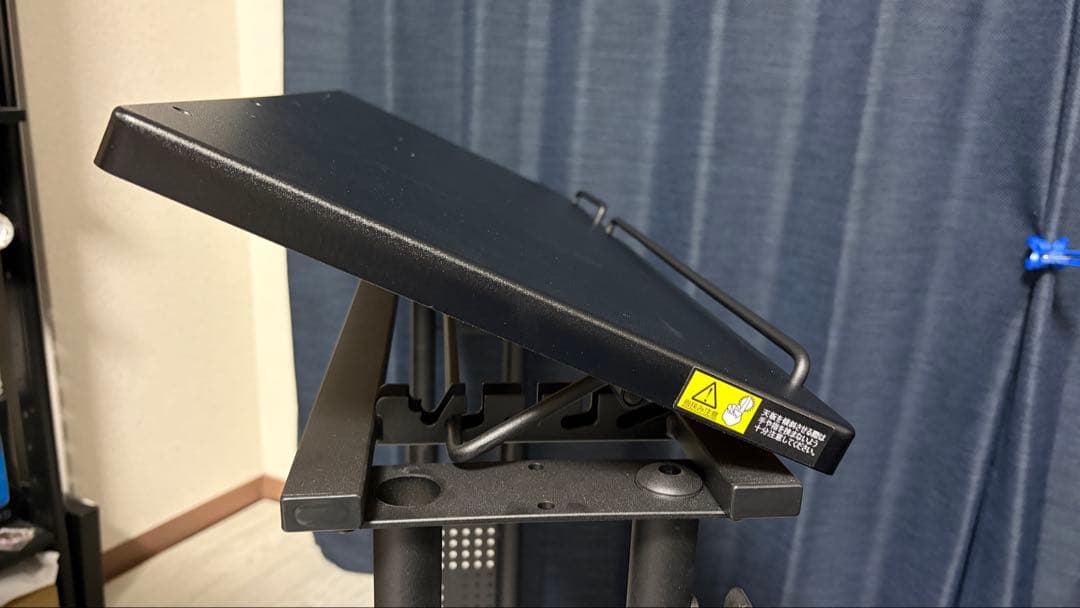 Bauhutte バウヒュッテ 昇降式チルトスタンド BHM-700C-BK