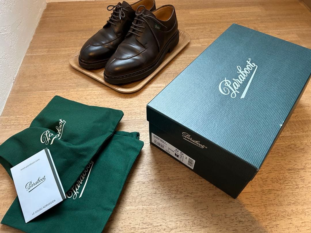【美品】パラブーツ アヴィニョン_ヌバック（グリンゴ）　UK7 paraboot