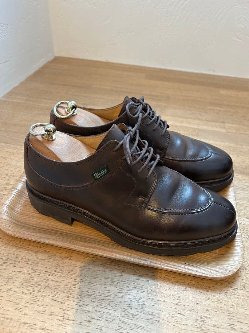 【美品】パラブーツ アヴィニョン_ヌバック（グリンゴ）　UK7 paraboot