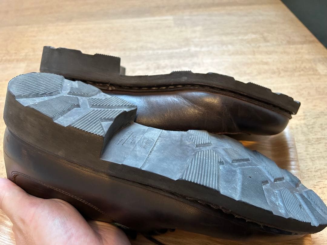 【美品】パラブーツ アヴィニョン_ヌバック（グリンゴ）　UK7 paraboot