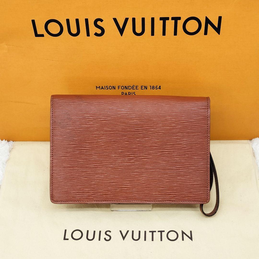 正規品 美品 ルイヴィトン セカンドバッグ セリエドラゴンヌ エピ M52762