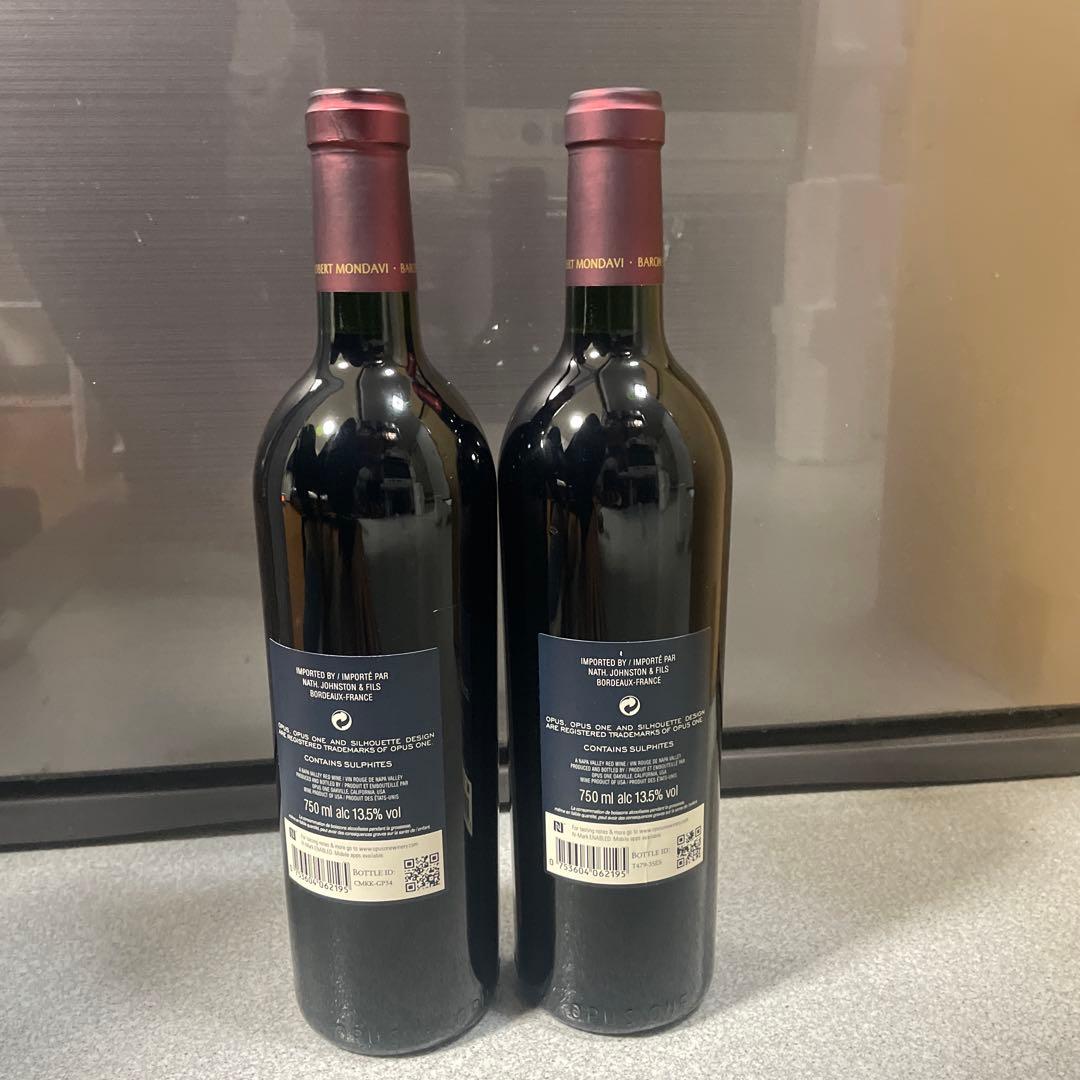 2本 750ml Opus One オーパスワン 2019 750ml（10）