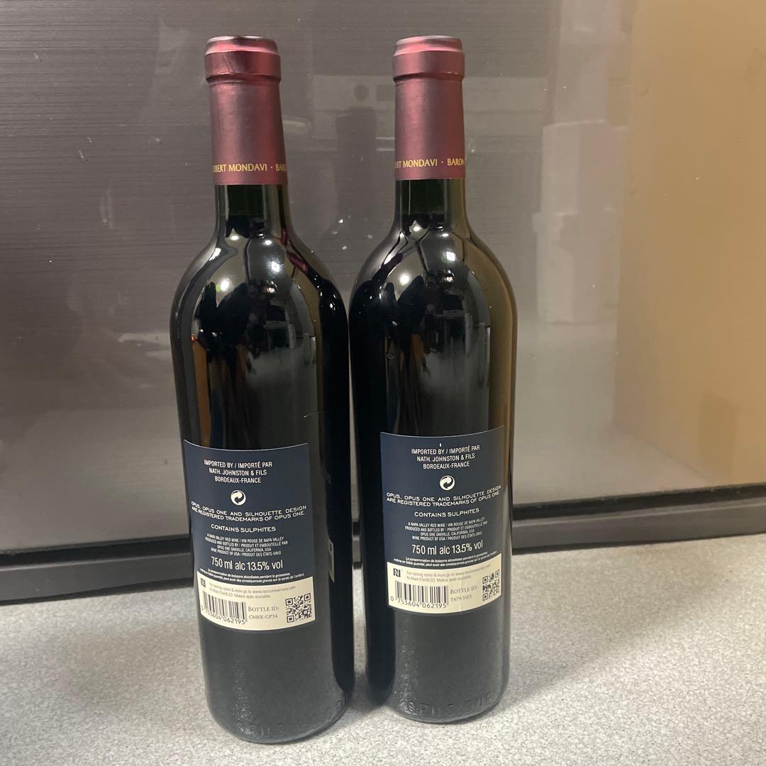 2本 750ml Opus One オーパスワン 2019 750ml（10）