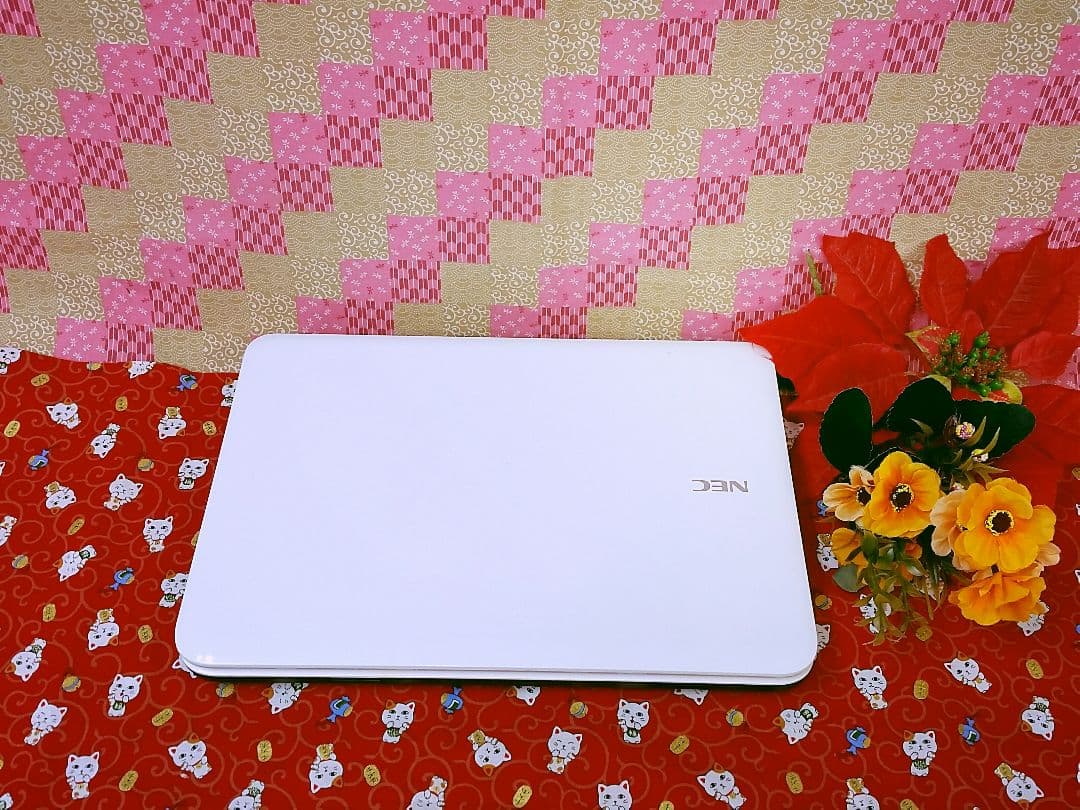 小型NEC PC HDD大容量320GBを搭載！ホワイトノートパソコン