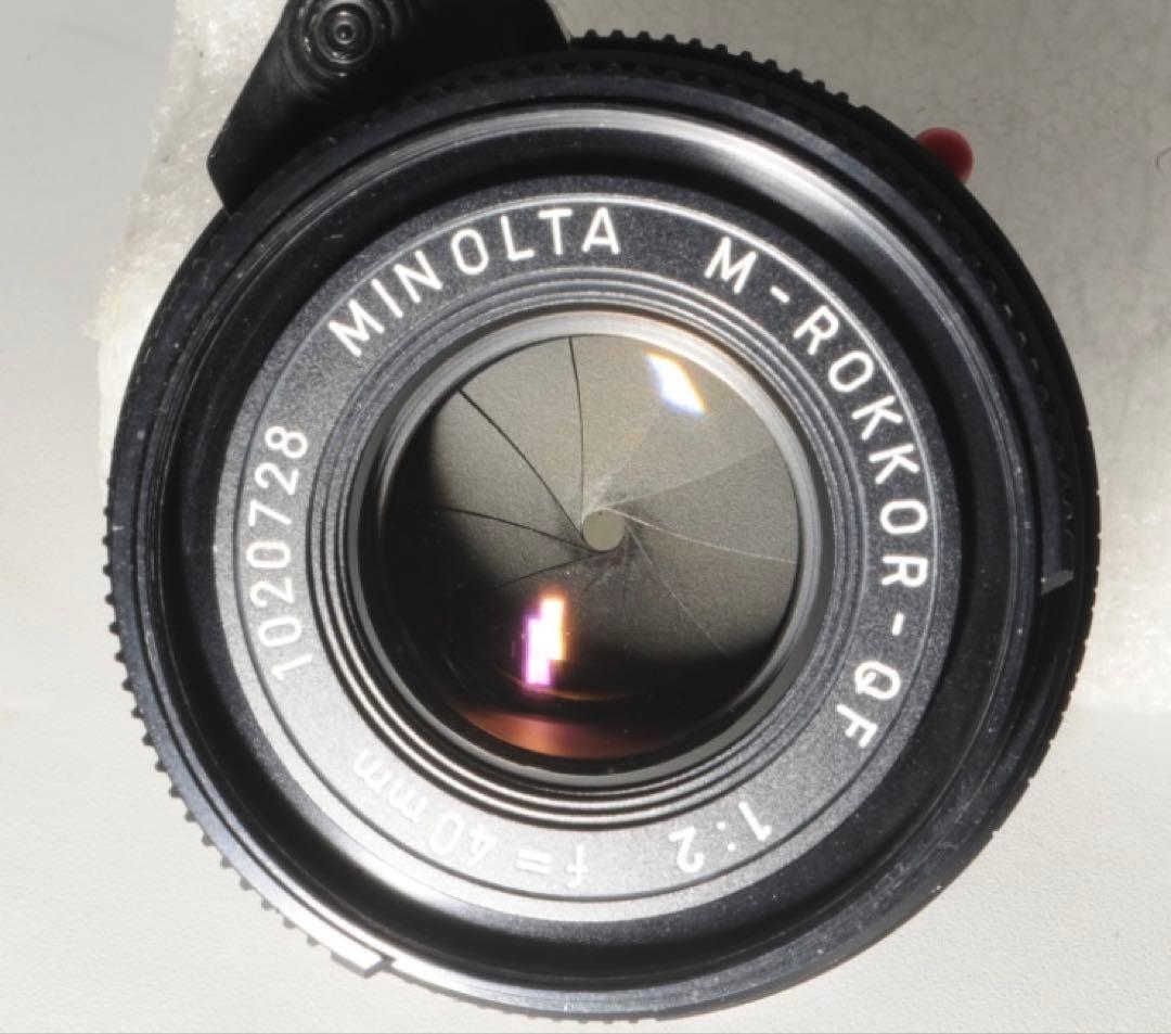 ★超美品★ MINOLTA M-ROKKOR-QF 40mm F2 ★完動品！