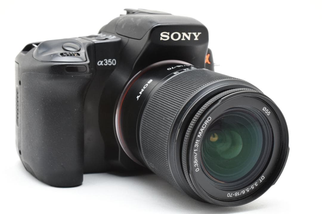 【純正レンズセット】SONY ソニーα350＋DT18-70 動作OK カメラ
