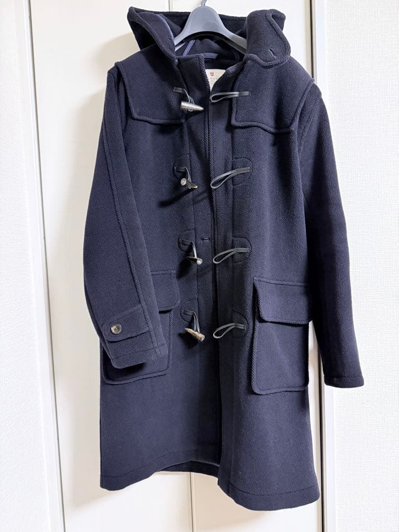 英国製　MONTGOMERY BEAMS別注 ヘリンボーン ダッフルコート38