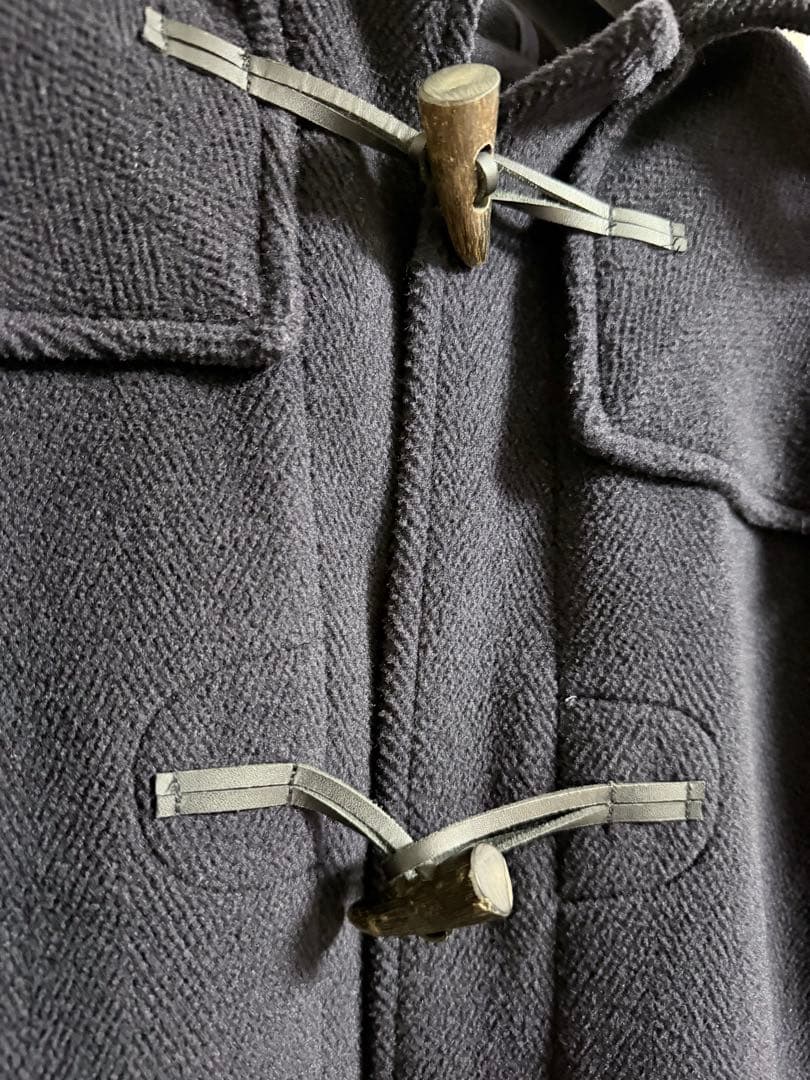 英国製　MONTGOMERY BEAMS別注 ヘリンボーン ダッフルコート38