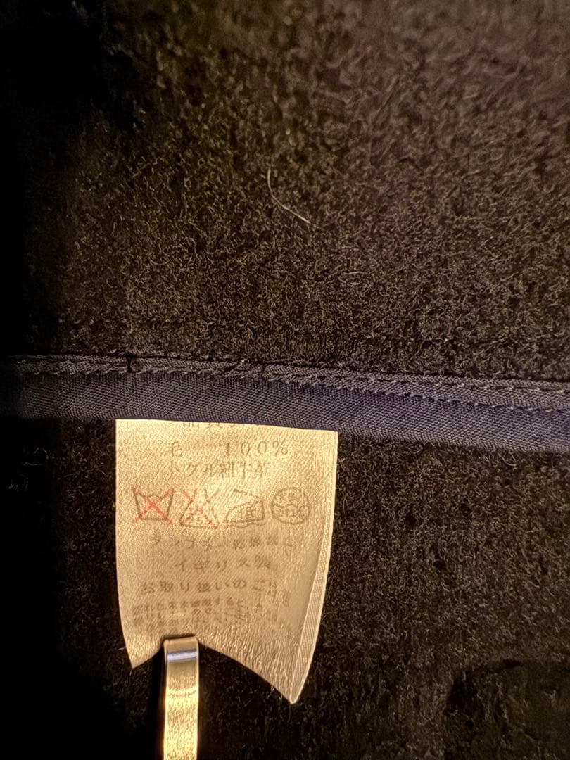 英国製　MONTGOMERY BEAMS別注 ヘリンボーン ダッフルコート38