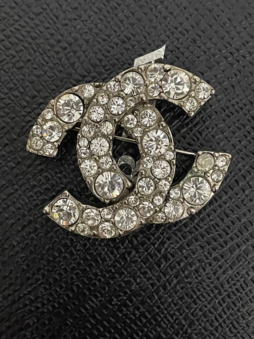 CHANEL ダブルCロゴ ブローチ　正規品