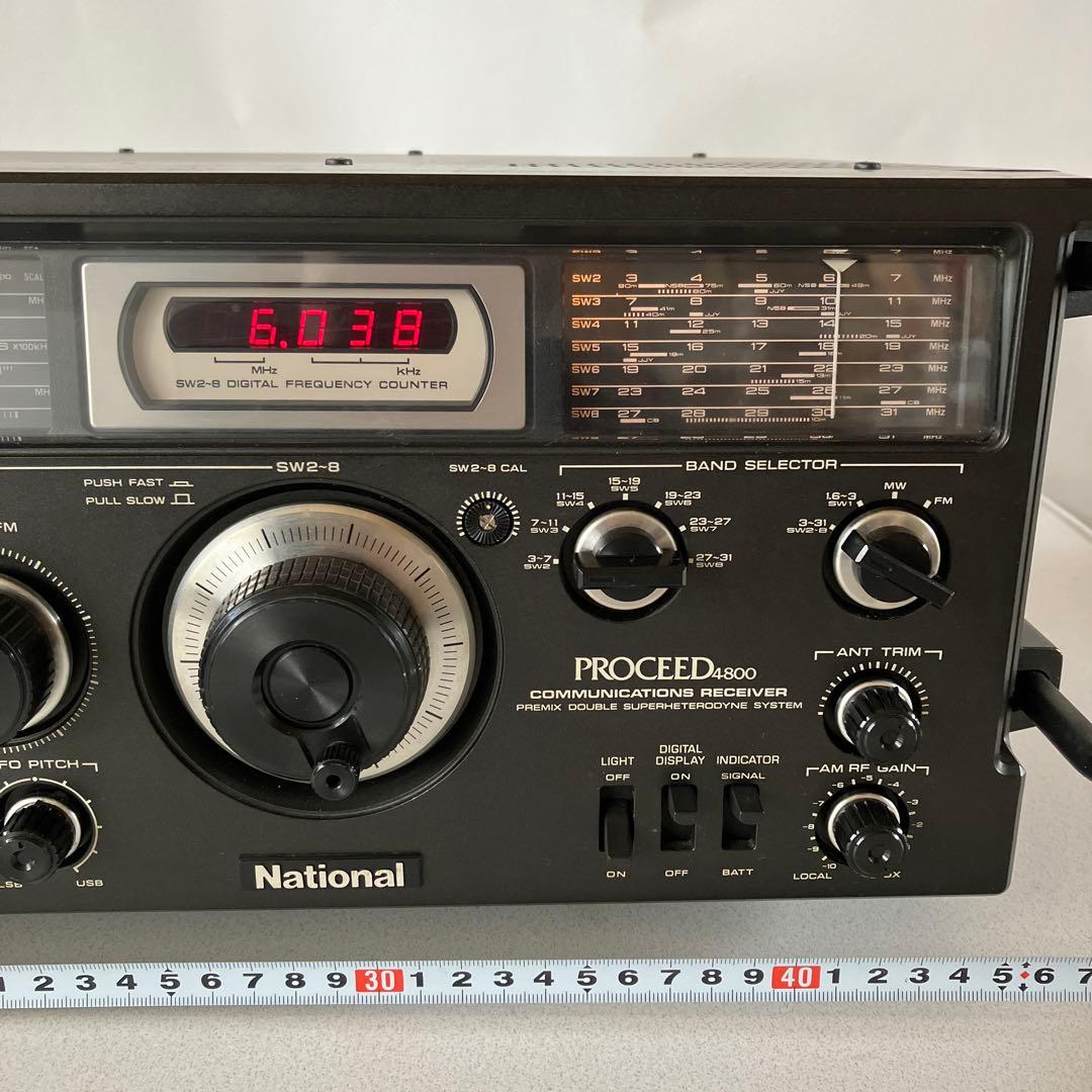 ナショナルラジオ　プロシード４８００　　　　完動品