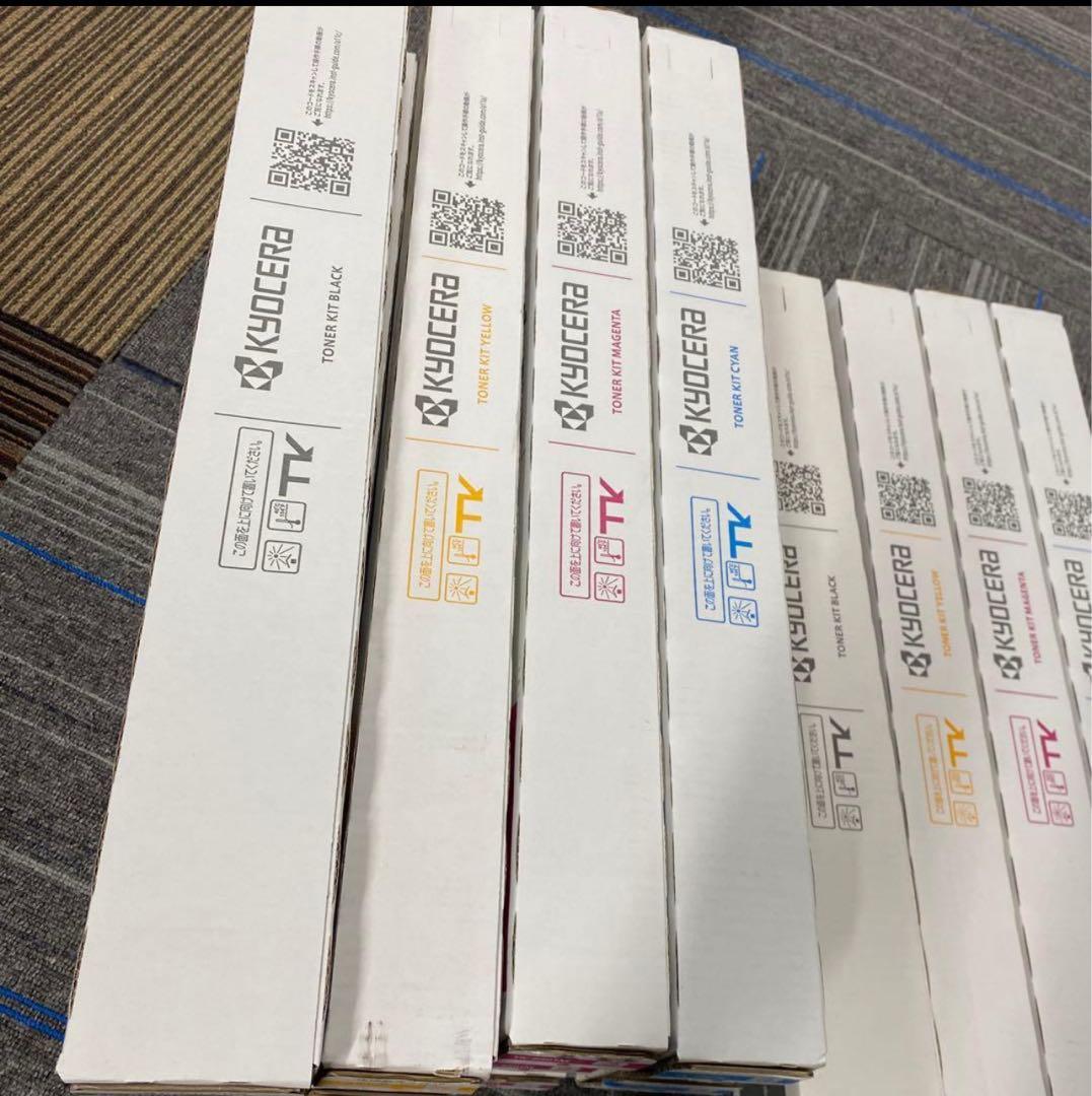 書き込み有り★純正未使用未開封4色4セット京セラTK-8801トナーカートリッジ