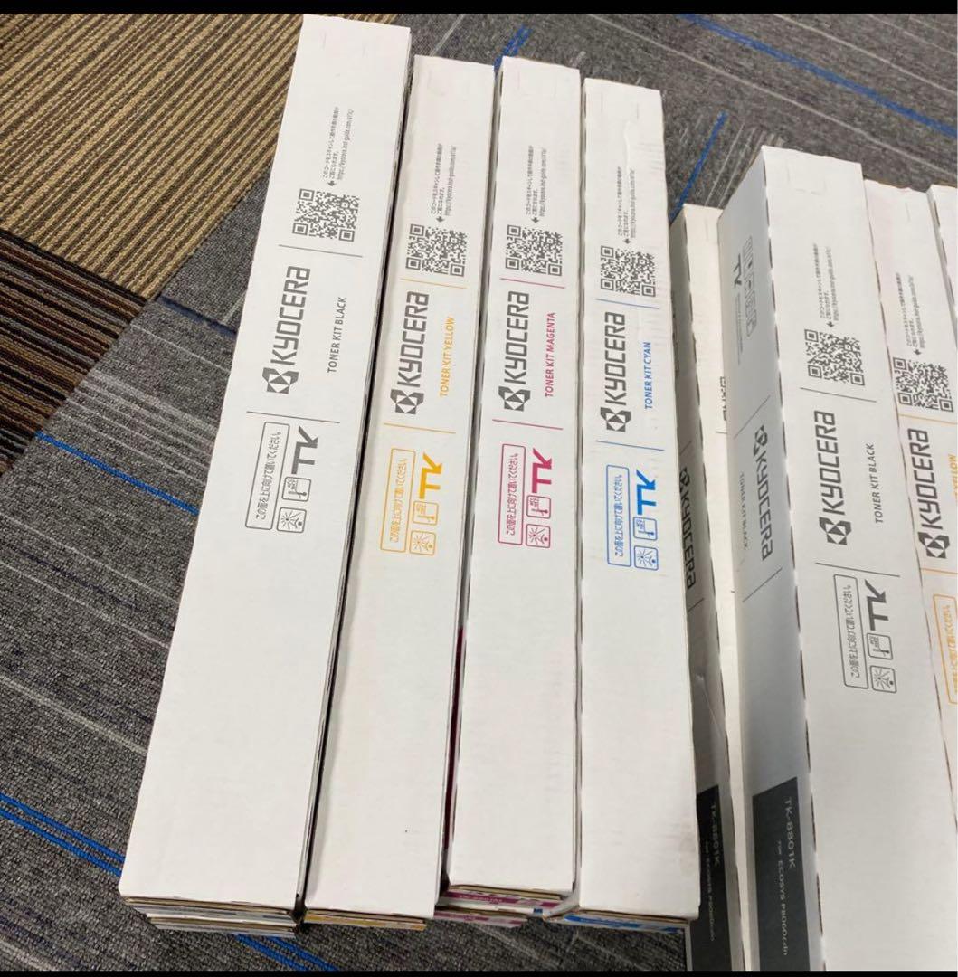 書き込み有り★純正未使用未開封4色4セット京セラTK-8801トナーカートリッジ