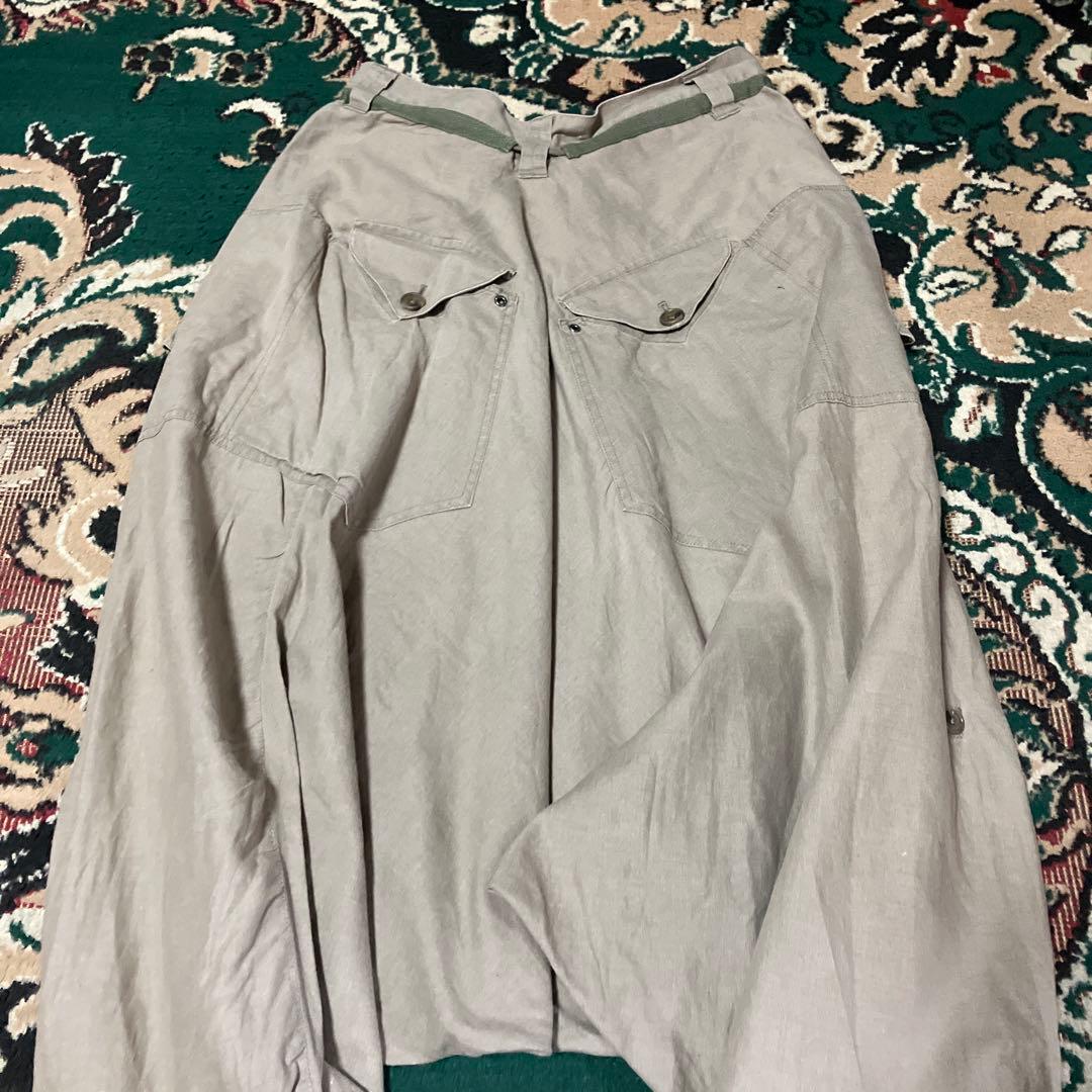 ppfm y2kサルエル　パンツ　ベージュ