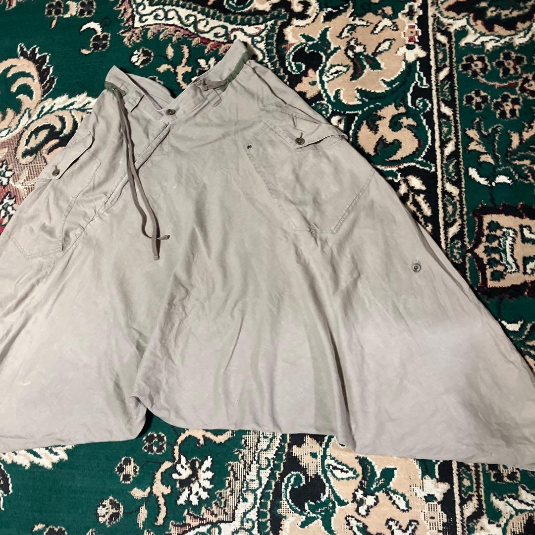 ppfm y2kサルエル　パンツ　ベージュ