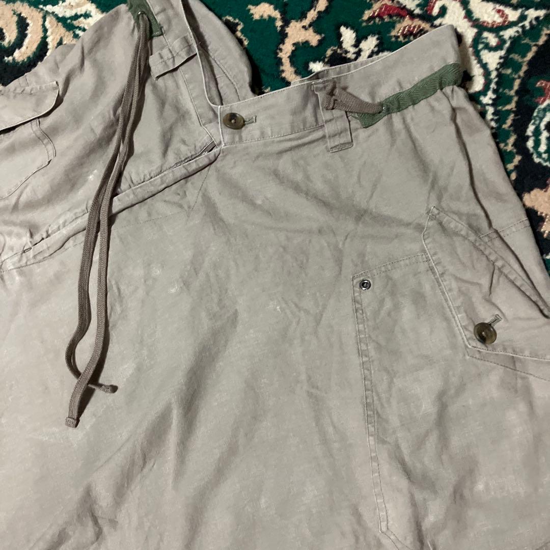 ppfm y2kサルエル　パンツ　ベージュ