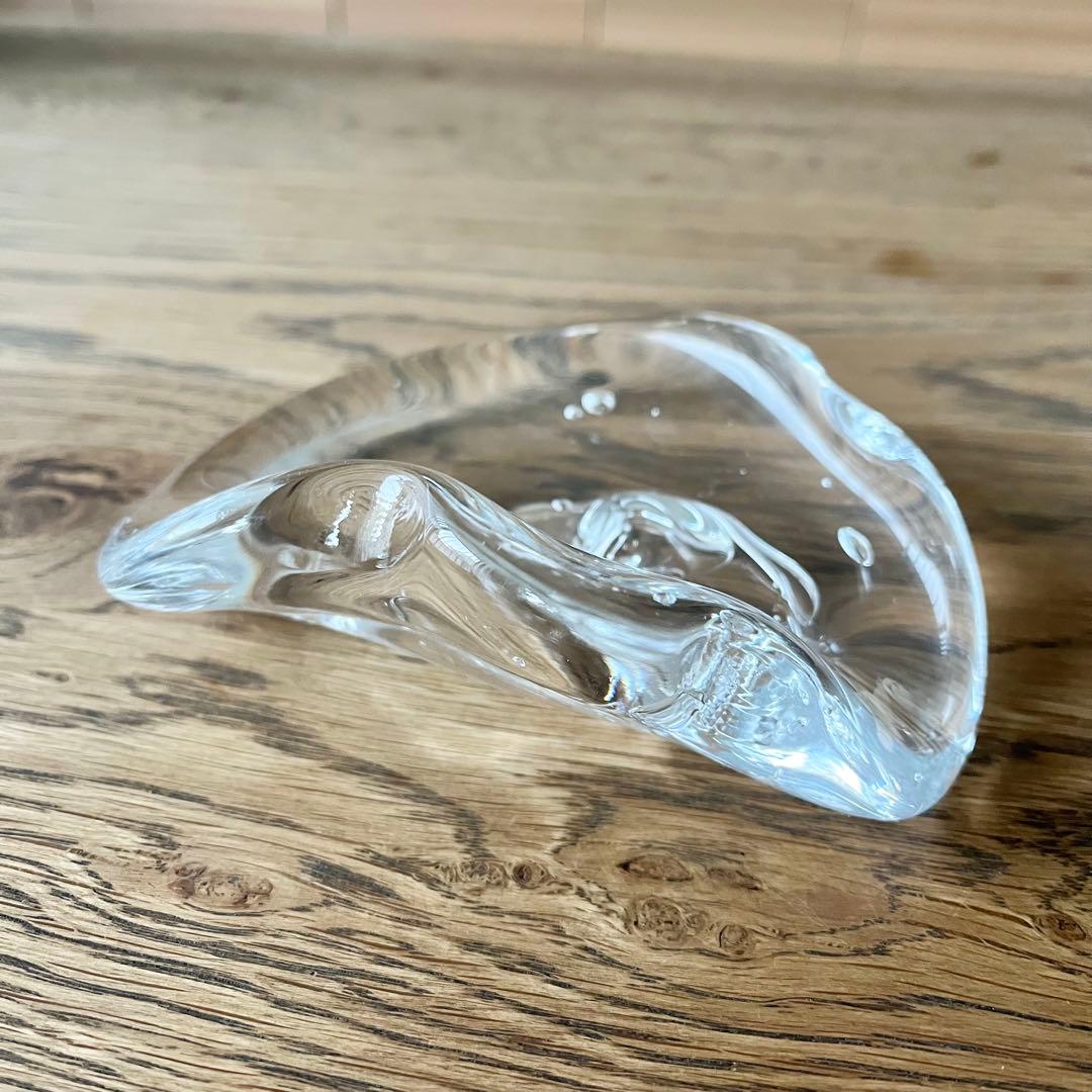 LAN / clear glass tray クリアガラストレイ