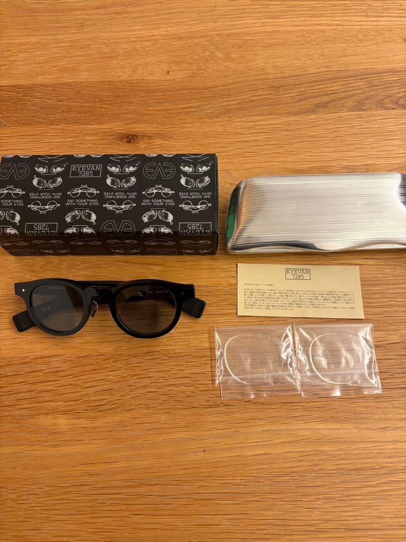 EYEVAN7285 349 ブラック サングラス　45□24-145