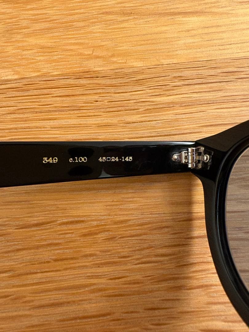 EYEVAN7285 349 ブラック サングラス　45□24-145