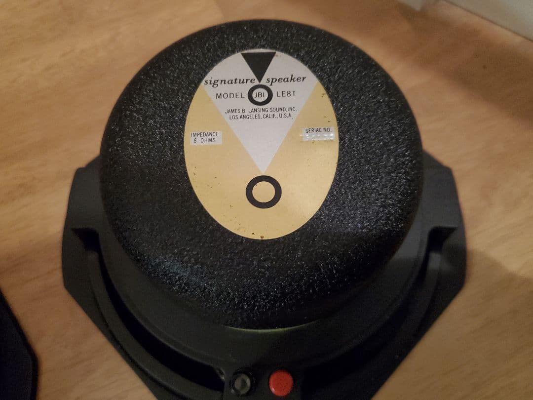 【動作未確認】JBL LE8T スピーカー