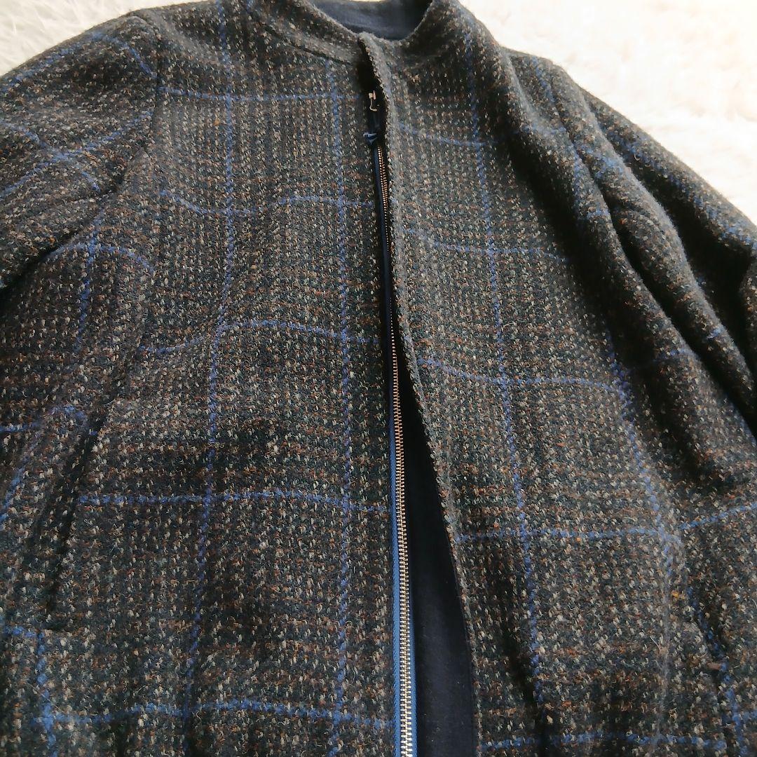 【Pal'las Palace】近年　ウールツイード　ジップアップジャケット