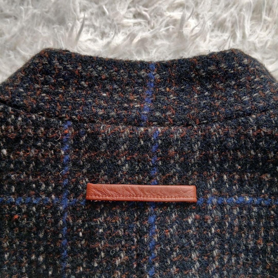 【Pal'las Palace】近年　ウールツイード　ジップアップジャケット