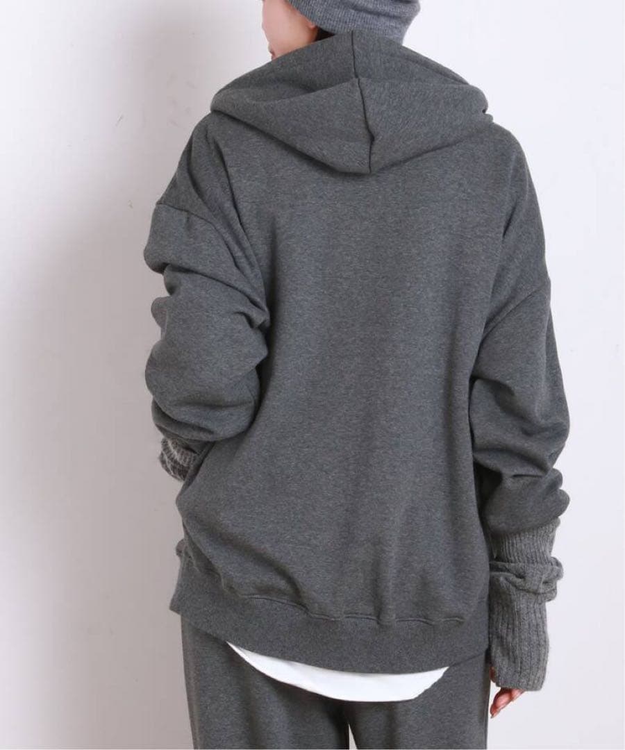 未使用》AP STUDIO*ウォームジップフーディ✴︎グレーパーカー