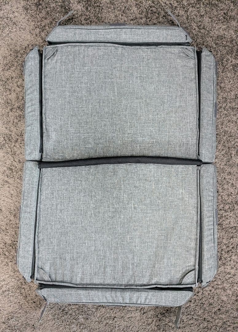 【寝具一式付】farska ファルスカ コンパクトベッド フリー メランジグレー