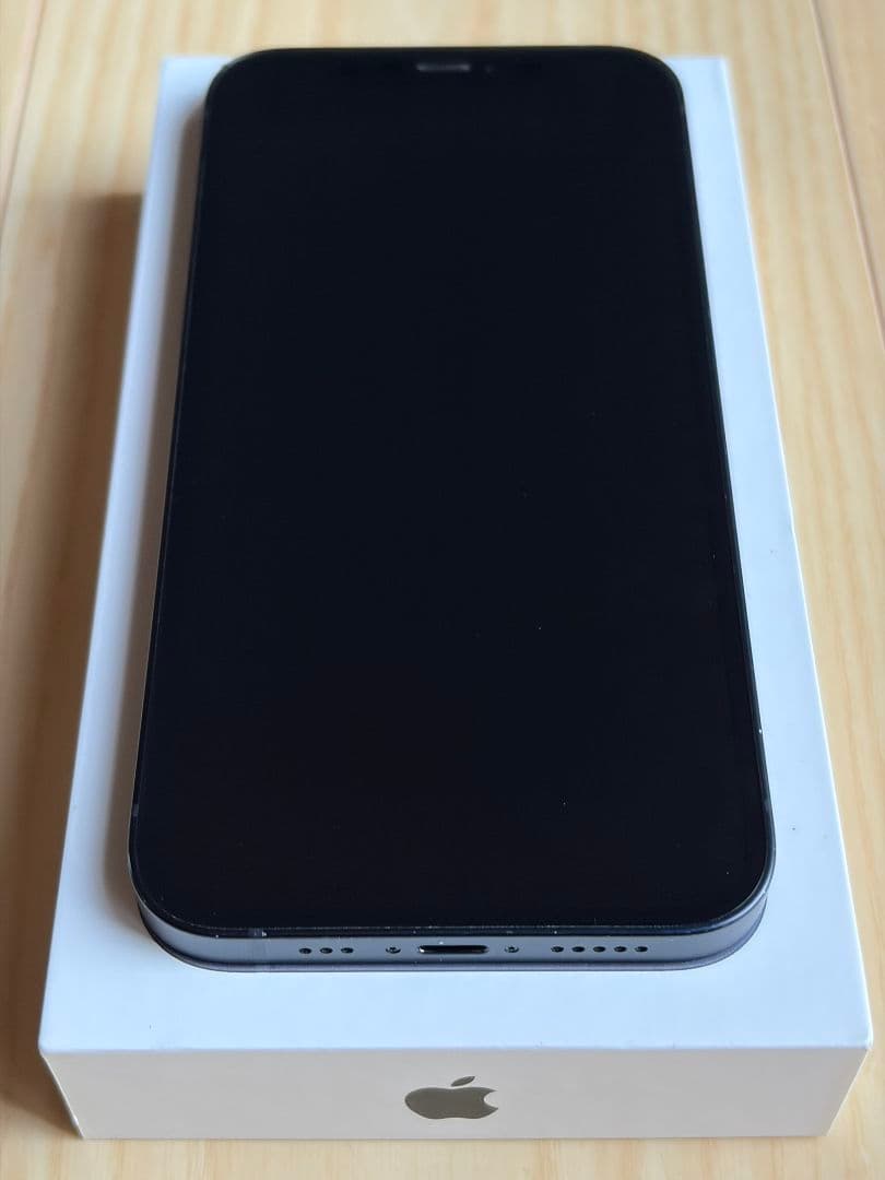 【付属品完備】Apple iPhone 12 ブラック 128GB SIMフリー