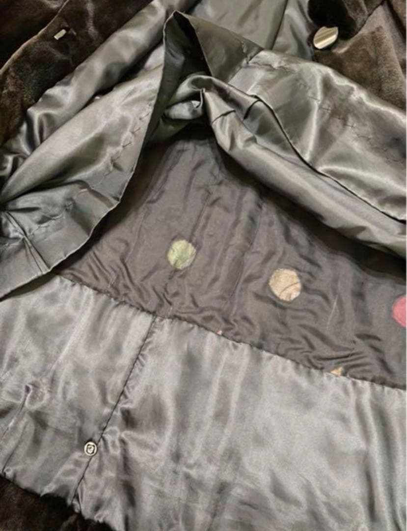 シェアードミンク　毛皮　フレアコート