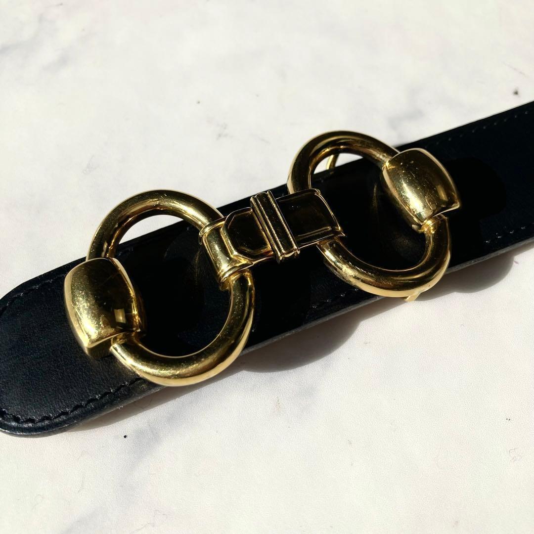 エルメス ベルト ホースビットバックル リバーシブル レザー 黒