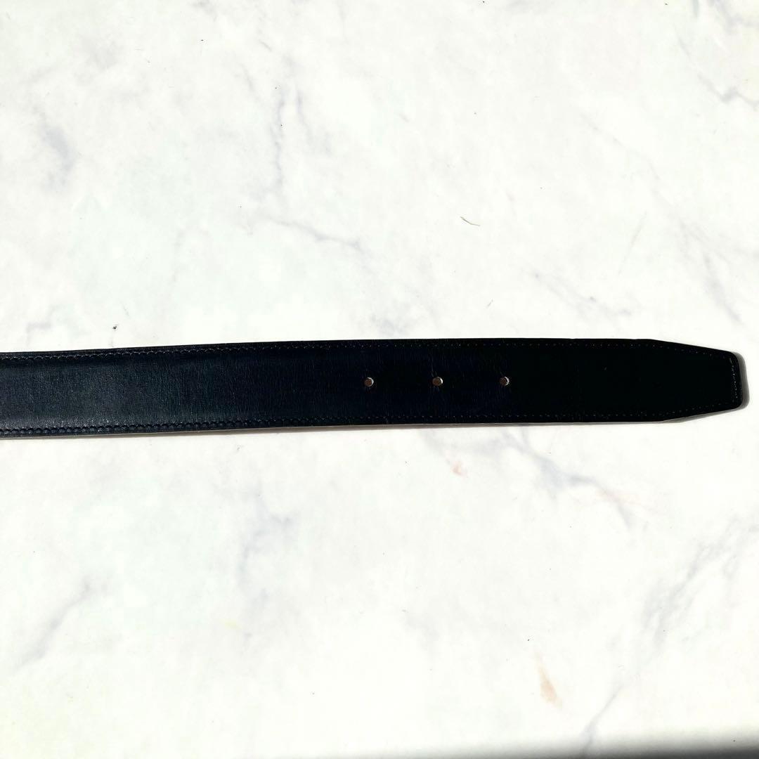 エルメス ベルト ホースビットバックル リバーシブル レザー 黒