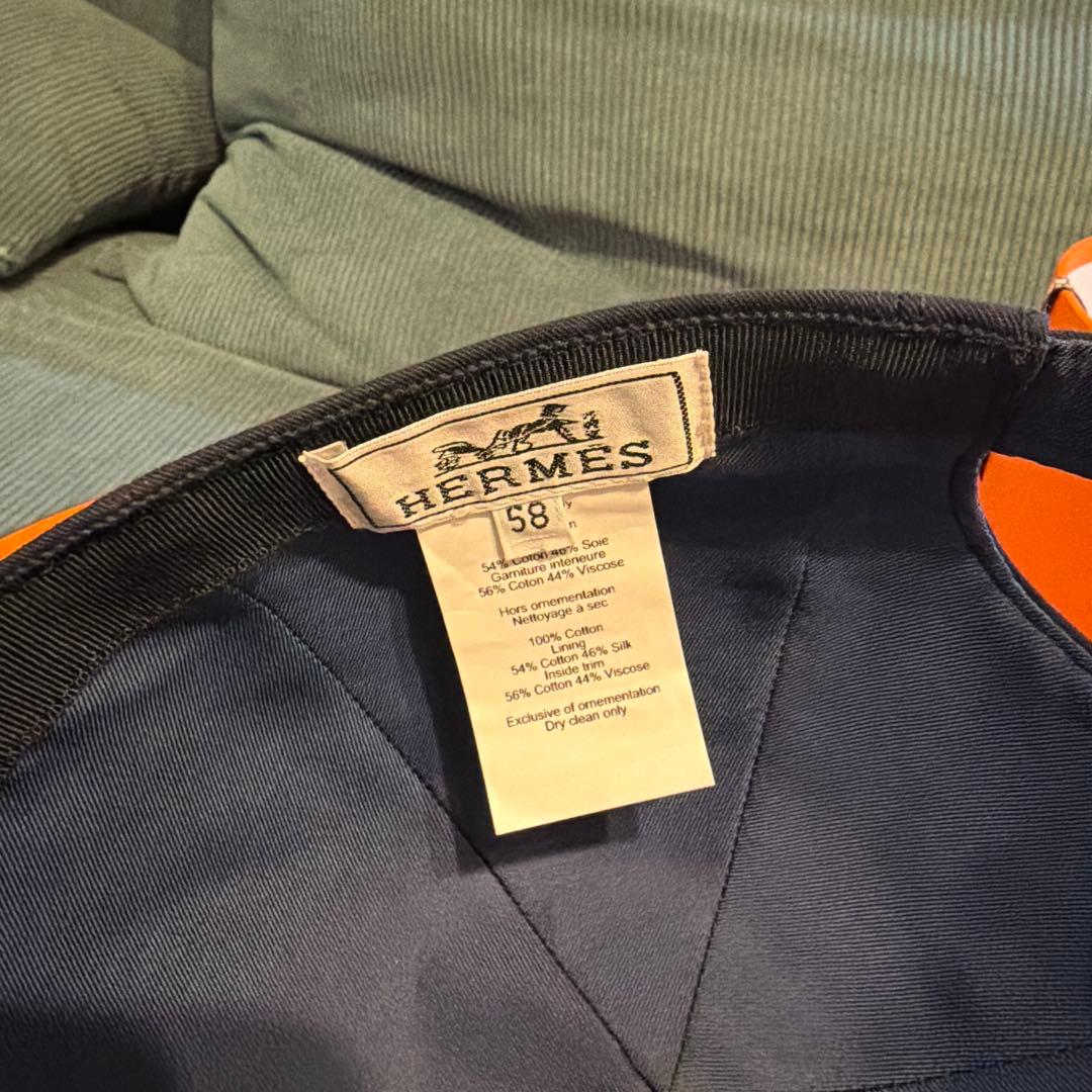 新品 エルメス キャスケット 《セレナ・Hエレクトリック》帽子 キャップ