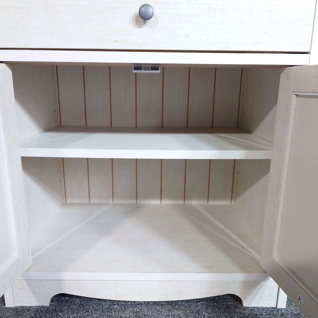 ニトリ レンジ台 リズバレー SLM1160SDH キッチン収納 D040