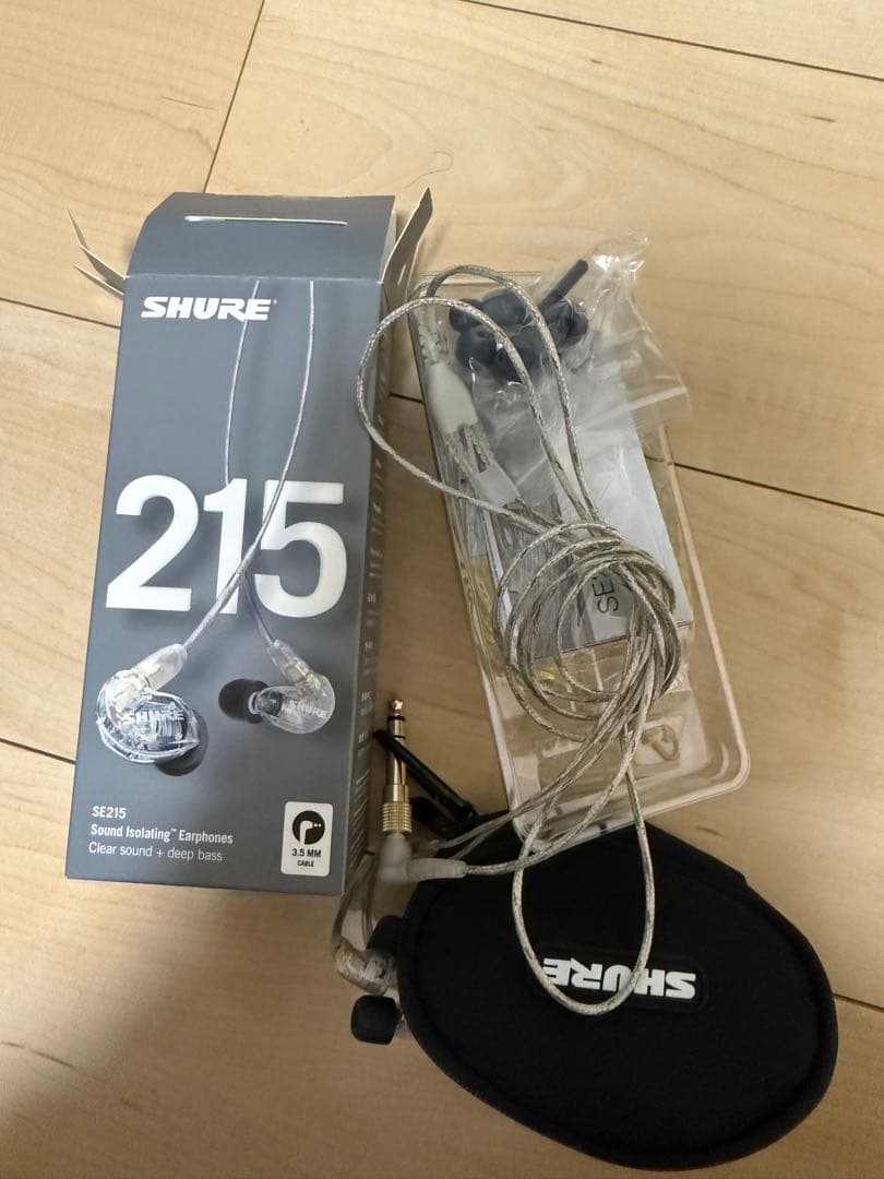 SHURE SE215 有線イヤホン