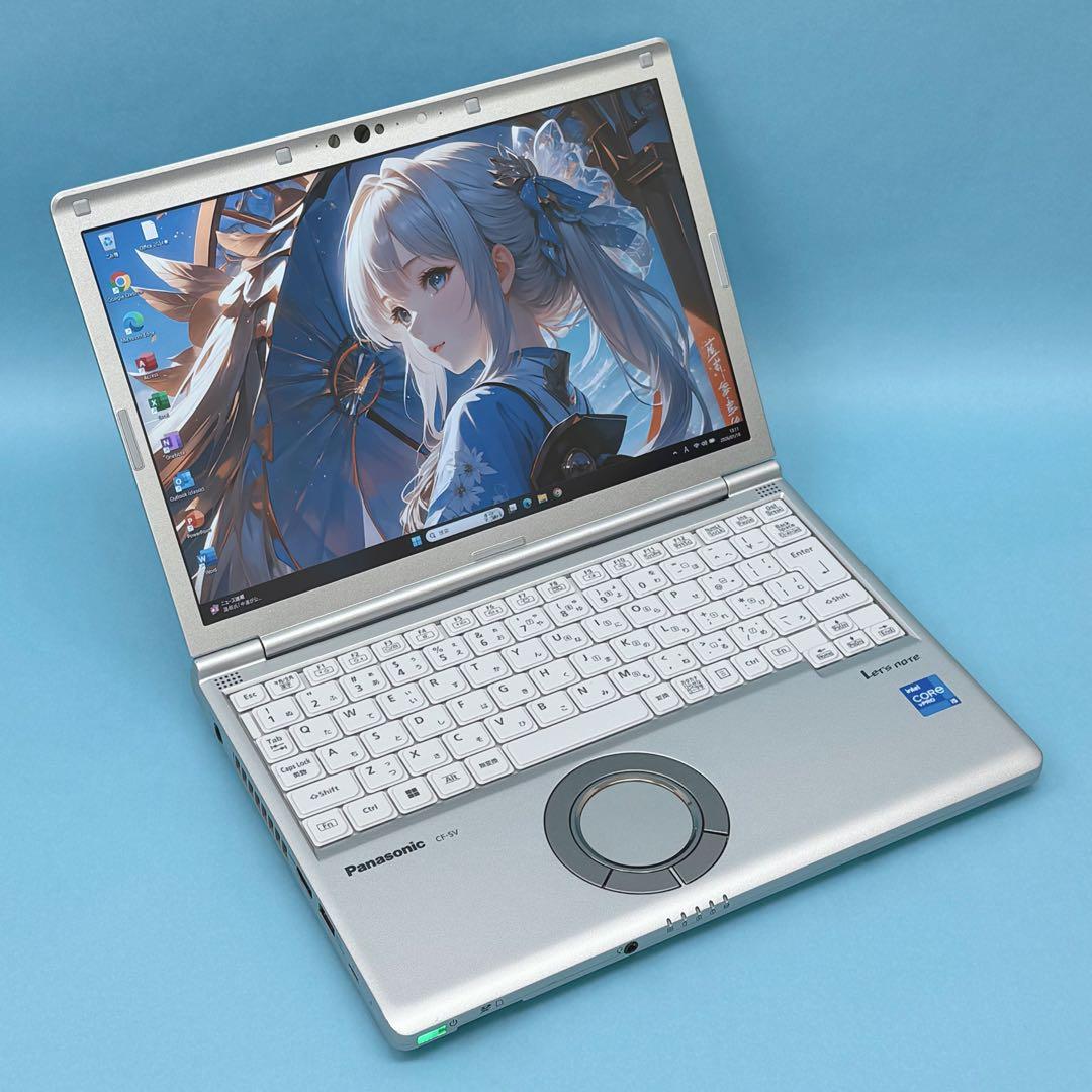 027 美品 レッツノートCF-SV1 i5 第11世代 8GB office