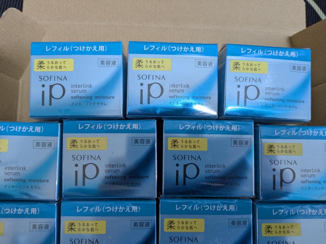 綾　ソフィーナip インターリンク セラム 55g レフィル　40個