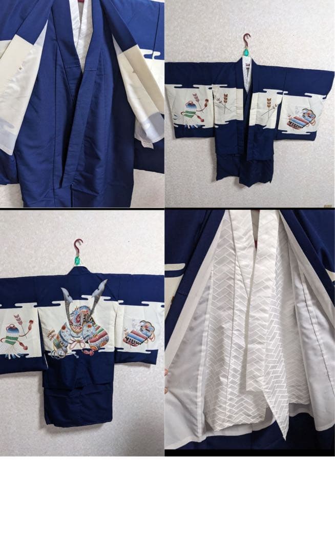 七五三　男の子　羽織袴　着物　袴　小物　セット