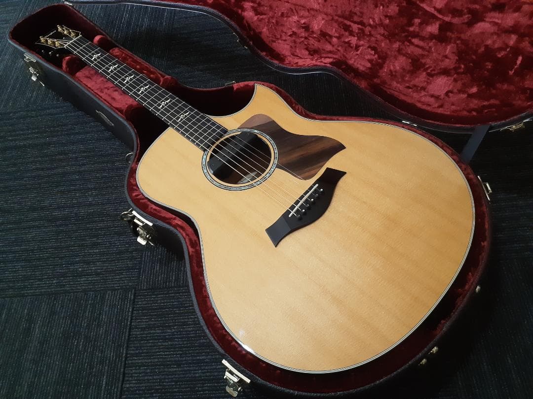 極上杢目 Taylor 618ce 貴重フローレンタインジャンボ 2016年製