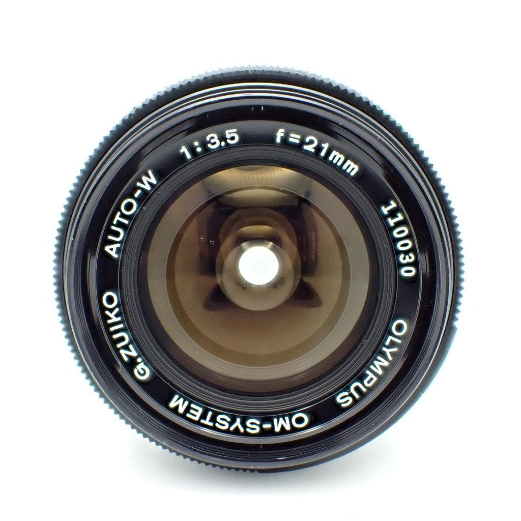 【良品】OLYMPUS OM G.ZUIKO 21mm f3.5 純正付属品付