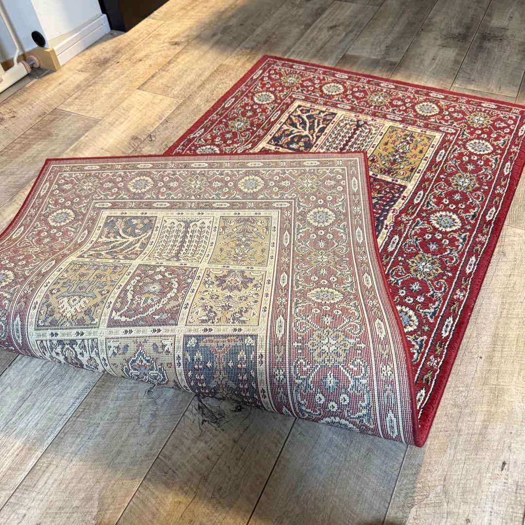 美品 IKEA ラグ 絨毯 VALBY RUTA イケア じゅうたん　ルータ