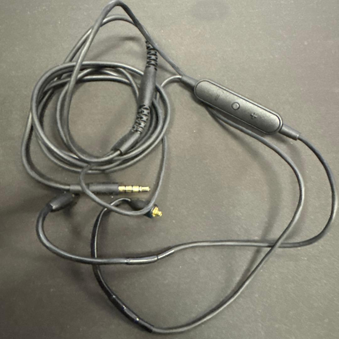 Shure AONIC4ブラック イヤホン 翔鶴リケーブル