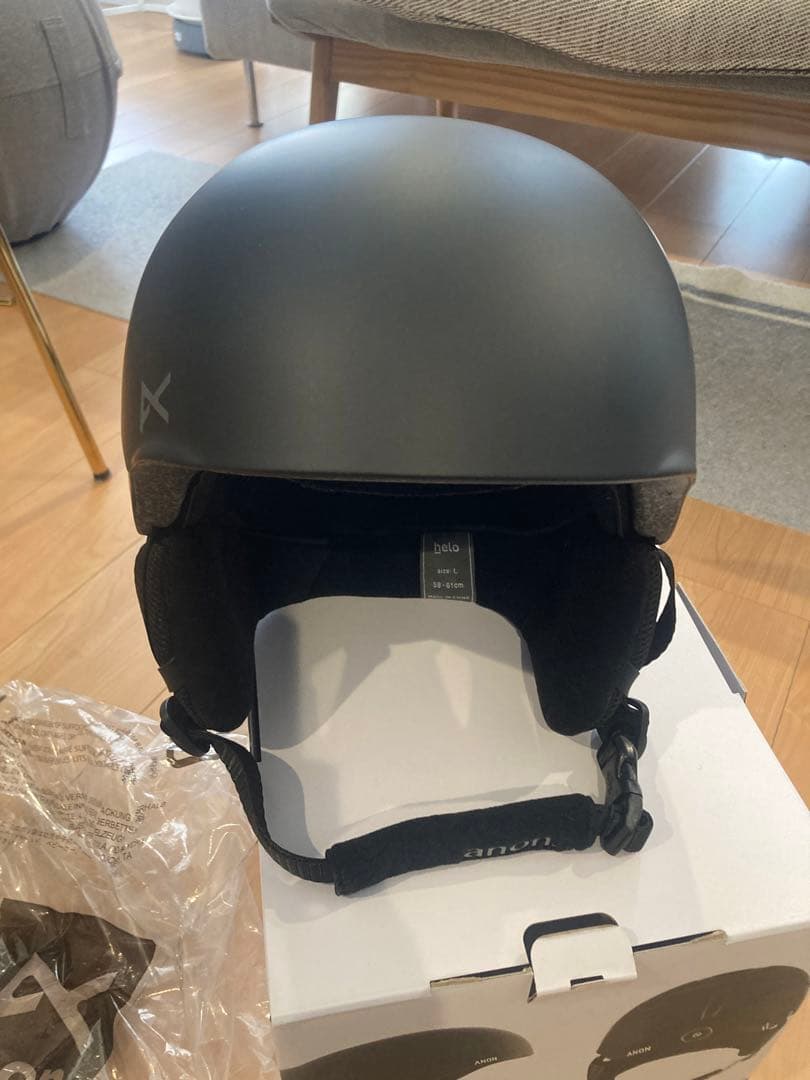 Anon Helo Round Fit ヘルメット　スキー　スノボ 男女兼用　L