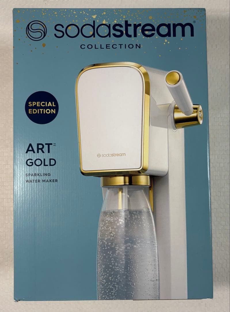 SodaStream ART GOLD炭酸水メーカー（ソーダストリームゴールド）