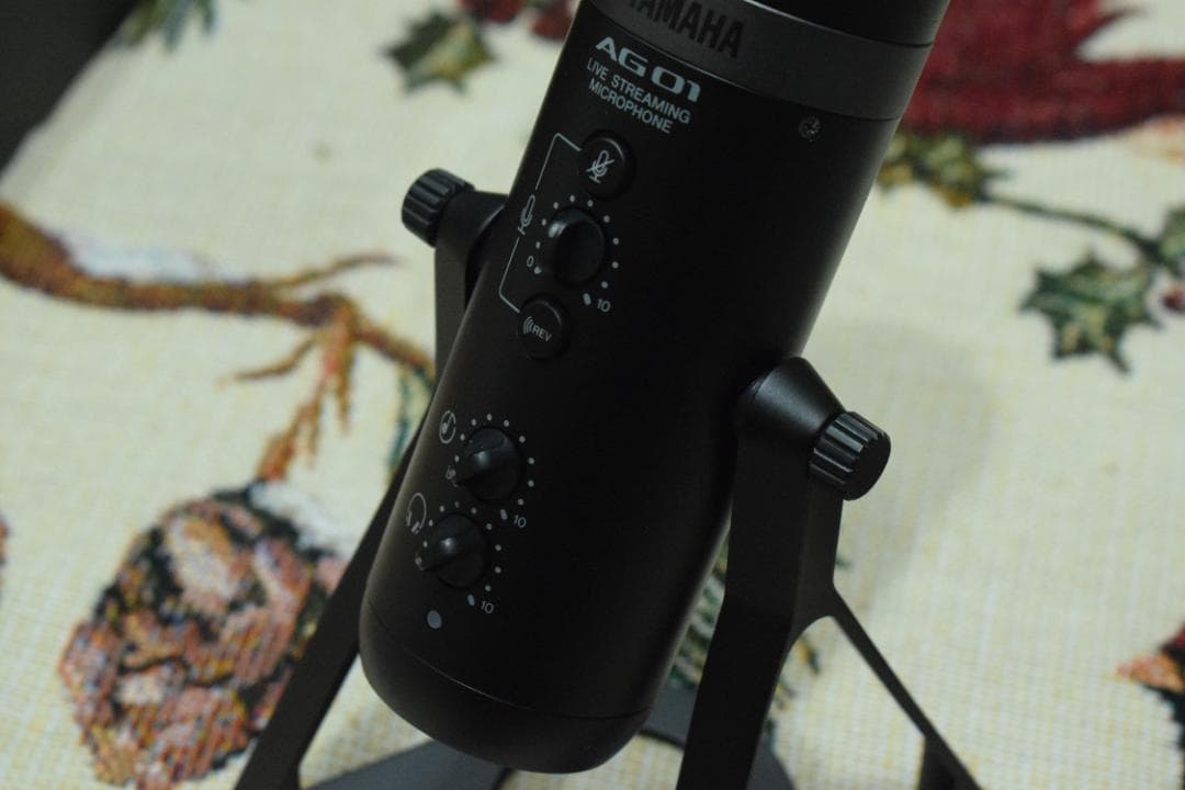 YAMAHA AG01　配信向けマイク 箱・ケーブル・説明書付