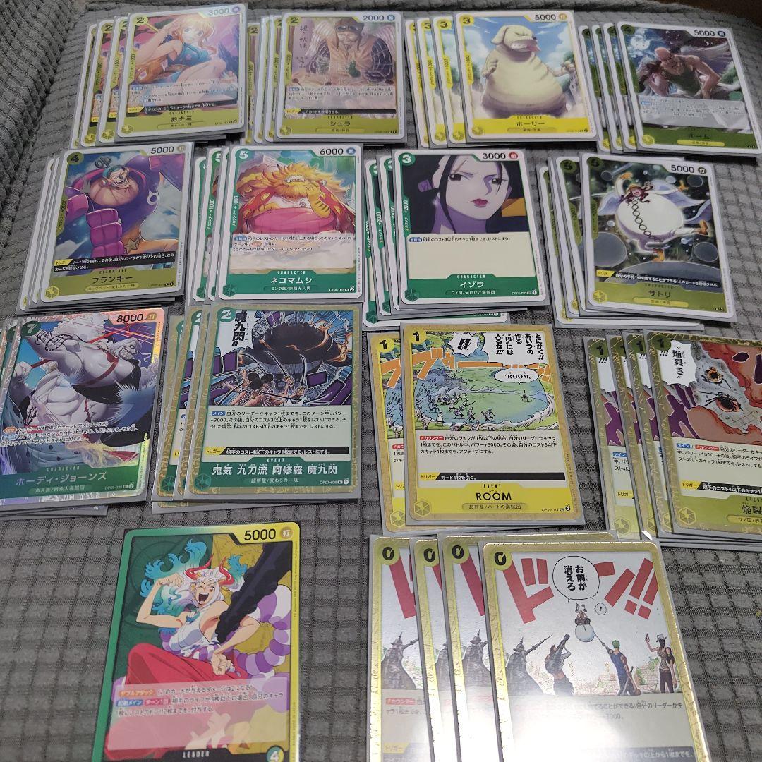 ワンピースカードゲーム 引退品　計700枚程　まとめ売り(3デッキ+ドンカード)