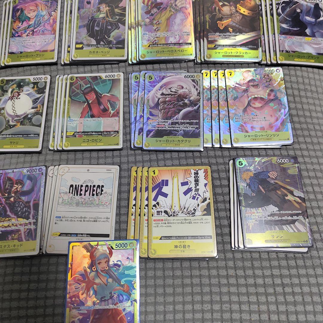 ワンピースカードゲーム 引退品　計700枚程　まとめ売り(3デッキ+ドンカード)
